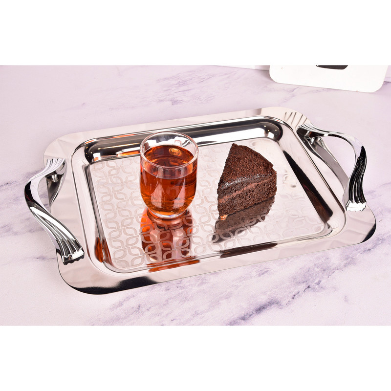 سینی دسته دار یونیک کد 4037NEW سایز 26*42 سانتی متر سینی دسته دار یونیک کد 4037NEW سایز 26*42 سانتی متر