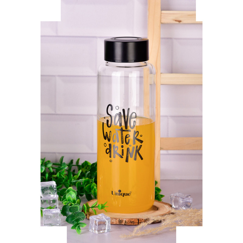 بطری یونیک طرح save water 2 کد 3064 بطری یونیک طرح save water 2 کد 3064