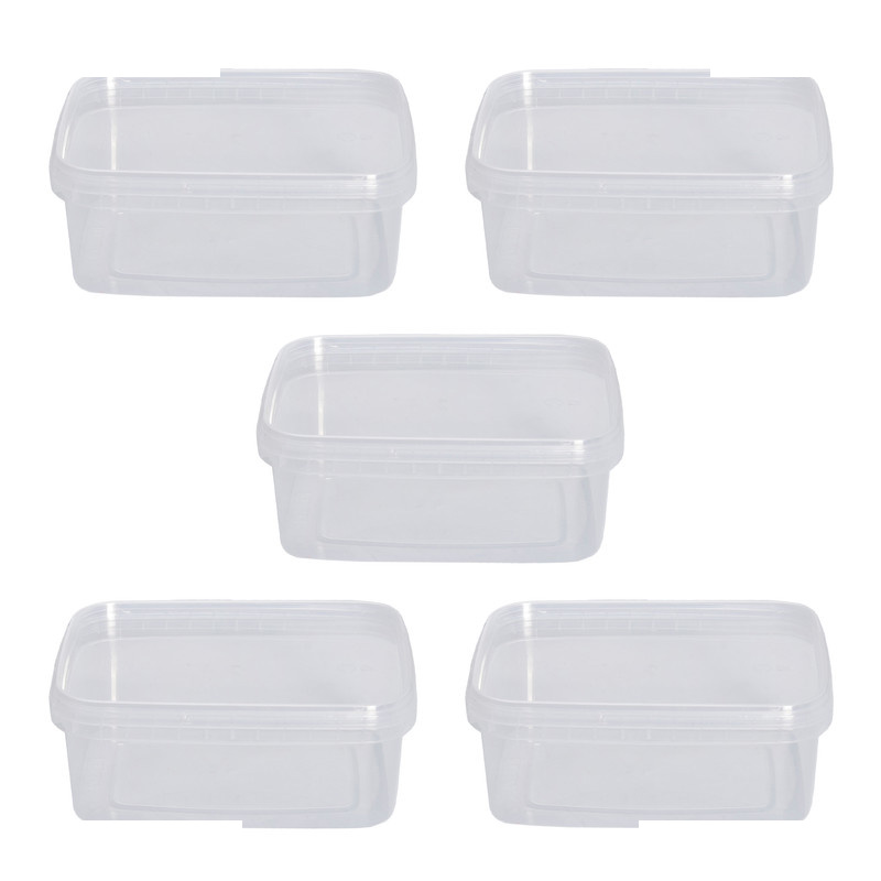 ظرف نگهدارنده مدل فریزری ماکروویوی مجموعه 5 عددی