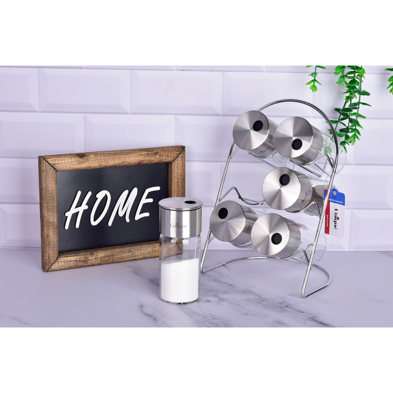 ست جا ادویه 6 پارچه یونیک کد 1628 ست جا ادویه 6 پارچه یونیک کد 1628