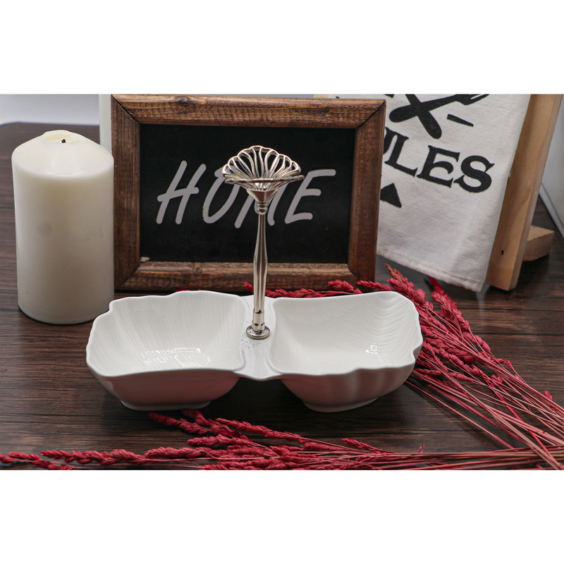 اردوخوری بی.وی.کی مدل 2 خانه طرح Butterfly کد 668122 اردوخوری بی.وی.کی مدل 2 خانه طرح Butterfly کد 668122