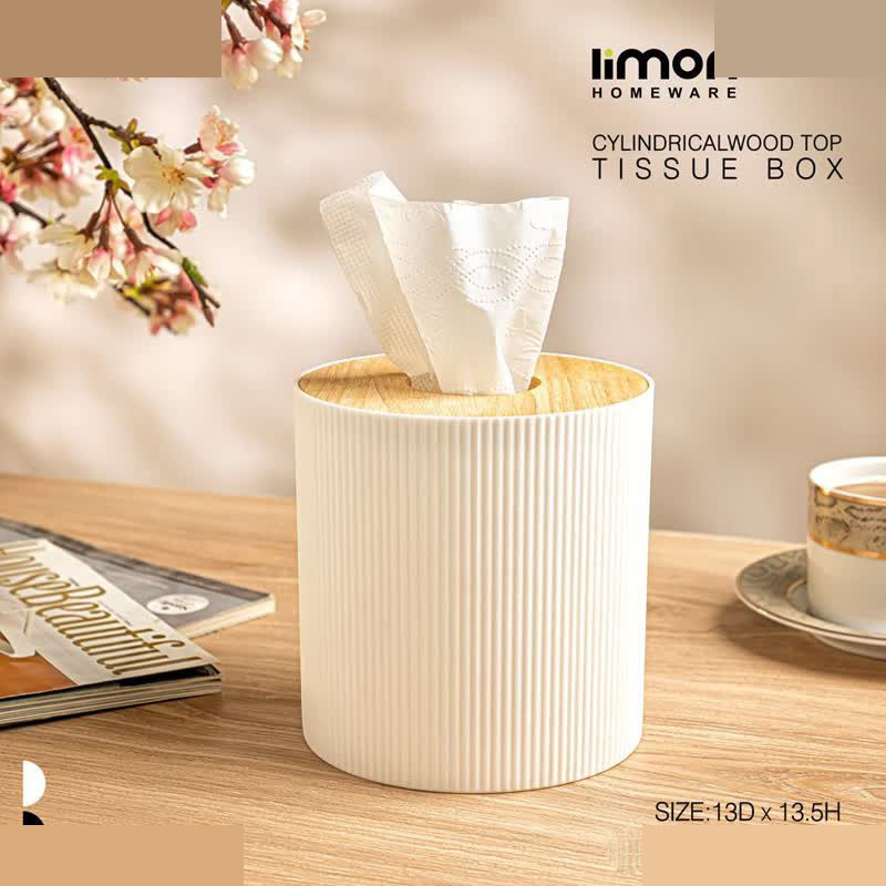 جای دستمال کاغذی لیمون مدل استوانه کد DH2370 جای دستمال کاغذی لیمون مدل استوانه کد DH2370