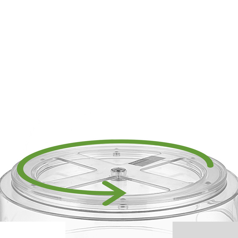 باکس نظم دهنده لیمون مدل چرخشی بطری داخل یخچال