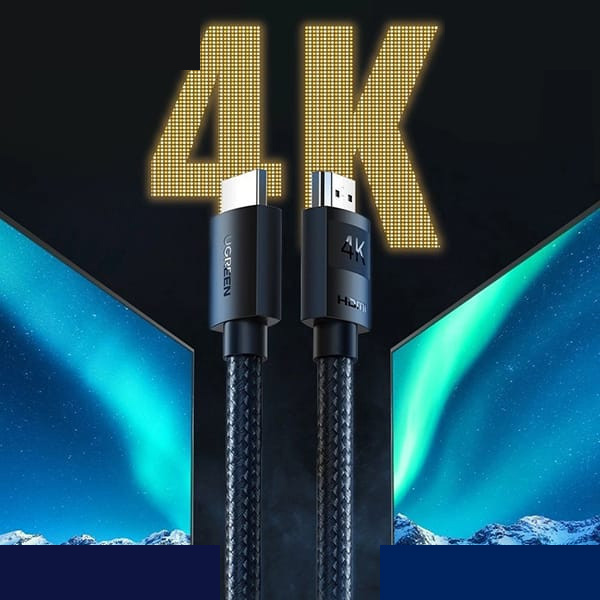 کابل HDMI 2.0 4K یوگرین مدل HD119-40102 طول 3 متر کابل HDMI 2.0 4K یوگرین مدل HD119-40102 طول 3 متر