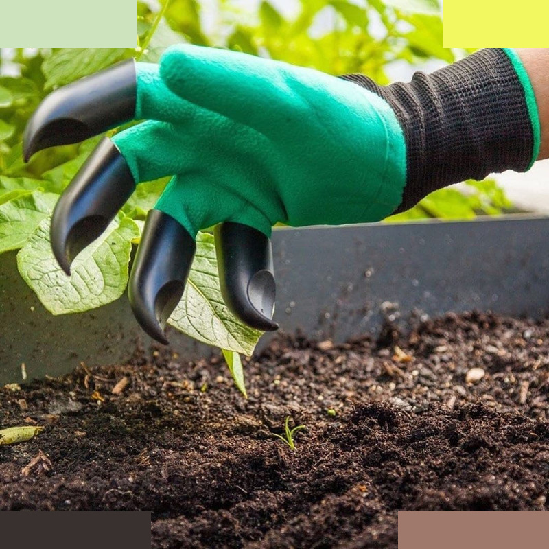 دستکش باغبانی مدل ناخن دار دستکش باغبانی مدل ناخن دار