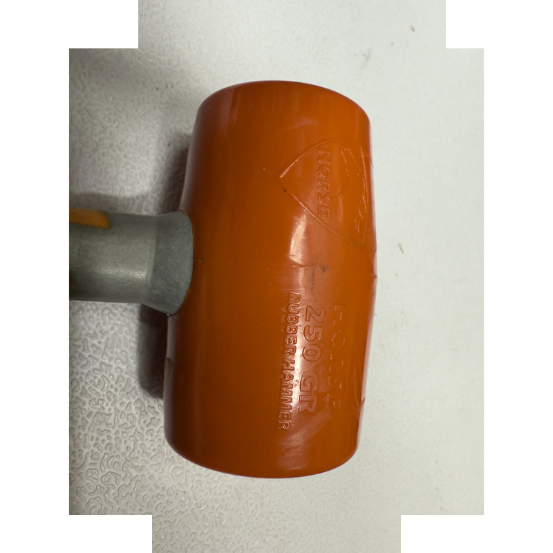 چکش لاستیکی هورس مدل SMT-HORSE-LASTICI-NARENGI-250G وزن 250گرم