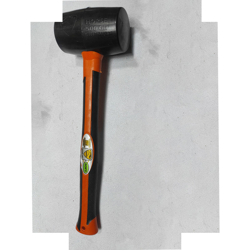 چکش لاستیکی هورس مدل SMT-LASTICI-500G-meshki وزن 350 گرم