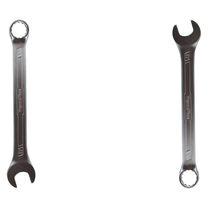 آچار یکسر تخت و یکسر رینگی تاپکس پلاس مدل SMT--MM سایز 17 میلی متر