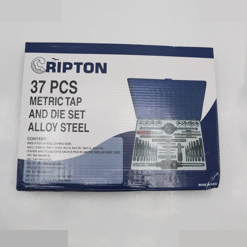 مته و حدیده قلاویز کریپتون مدل SMT-CRIPTON-37pcs مجموعه 37 عددی