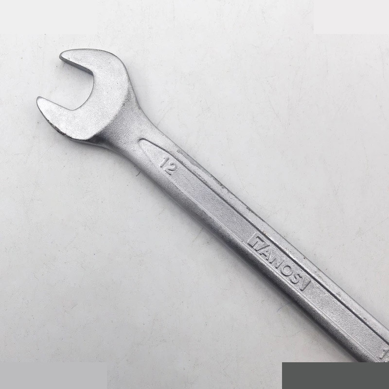 آچار یکسر تخت و یکسر رینگی تانوس مدل SMT-TANOS-12MM-TAKHT-RING سایز 12 میلی متر