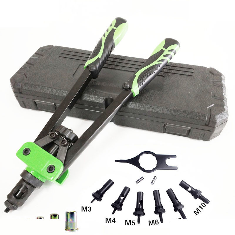 مهره پرچ کن جینما مدل xr-54552 مجموعه 8 عددی مهره پرچ کن جینما مدل xr-54552 مجموعه 8 عددی