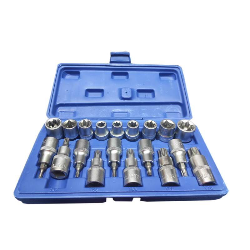 آچار بکس ستاره ای مدل 19ps -ET مجموعه 19 عددی آچار بکس ستاره ای مدل 19ps -ET مجموعه 19 عددی