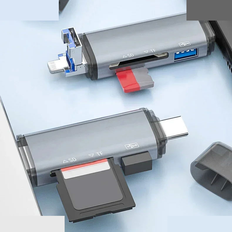 کارتخوان 6 پورت مجنتیک مدل ADS-306