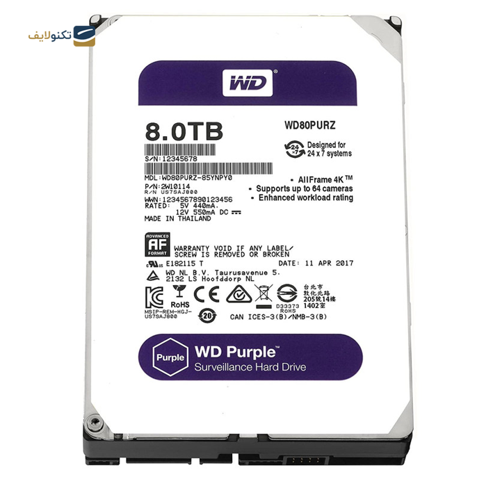gallery- هارددیسک اینترنال وسترن دیجیتال مدل Purple WD82PURZ ظرفیت 8 ترابایت-gallery-1-TLP-6031_5fd7f413-1ccb-42b8-b1d0-79005b43623f.png gallery- هارددیسک اینترنال وسترن دیجیتال مدل Purple WD82PURZ ظرفیت 8 ترابایت-gallery-1-TLP-6031_5fd7f413-1ccb-42b8-b1d0-79005b43623f.png
