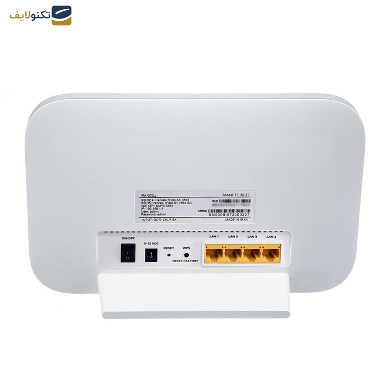 gallery-مودم TD-LTE ایرانسل مدل TF-i60 S1 به همراه سیم کارت و 504 گیگابایت اینترنت یکساله copy.png gallery-مودم TD-LTE ایرانسل مدل TF-i60 S1 به همراه سیم کارت و 504 گیگابایت اینترنت یکساله copy.png