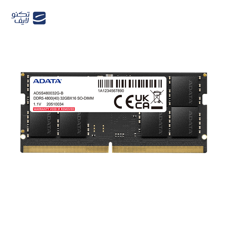 gallery-رم لپ تاپ DDR5 تک کاناله 4800 مگاهرتز ای دیتا مدل AD5S48008G ظرفیت 8 گیگابایت copy.png gallery-رم لپ تاپ DDR5 تک کاناله 4800 مگاهرتز ای دیتا مدل AD5S48008G ظرفیت 8 گیگابایت copy.png