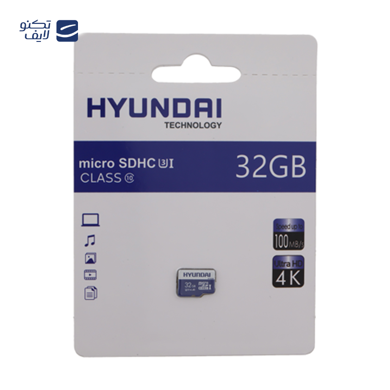 کارت حافظه هیوندای کلاس 10 استاندارد UHS-I U3 ظرفیت 32 گیگابایت کارت حافظه هیوندای کلاس 10 استاندارد UHS-I U3 ظرفیت 32 گیگابایت