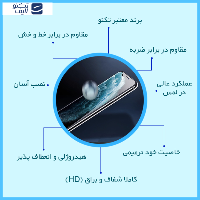 محافظ صفحه نمایش شفاف تکنو مدل HyGEL مناسب برای گوشی موبایل شیائومی Mi 9T Pro محافظ صفحه نمایش شفاف تکنو مدل HyGEL مناسب برای گوشی موبایل شیائومی Mi 9T Pro