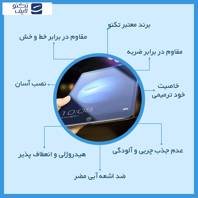 محافظ صفحه نمایش آنتی بلو تکنو مدل HyBLU مناسب برای تبلت شیائومی Pad 6 محافظ صفحه نمایش آنتی بلو تکنو مدل HyBLU مناسب برای تبلت شیائومی Pad 6