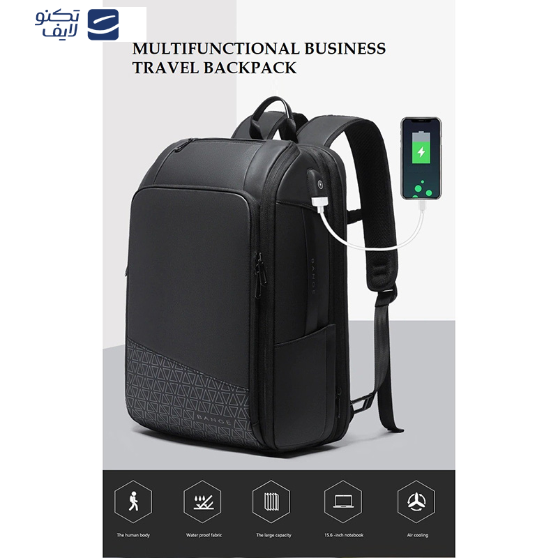 کوله پشتی لپ تاپ بنج مدل 22005 مناسب برای لپ تاپ تا 15.6 اینچی کوله پشتی لپ تاپ بنج مدل 22005 مناسب برای لپ تاپ تا 15.6 اینچی