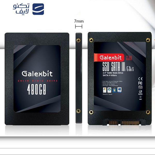 اس اس دی اینترنال گلکسبیت مدل G500 ظرفیت 480 گیگابایت اس اس دی اینترنال گلکسبیت مدل G500 ظرفیت 480 گیگابایت