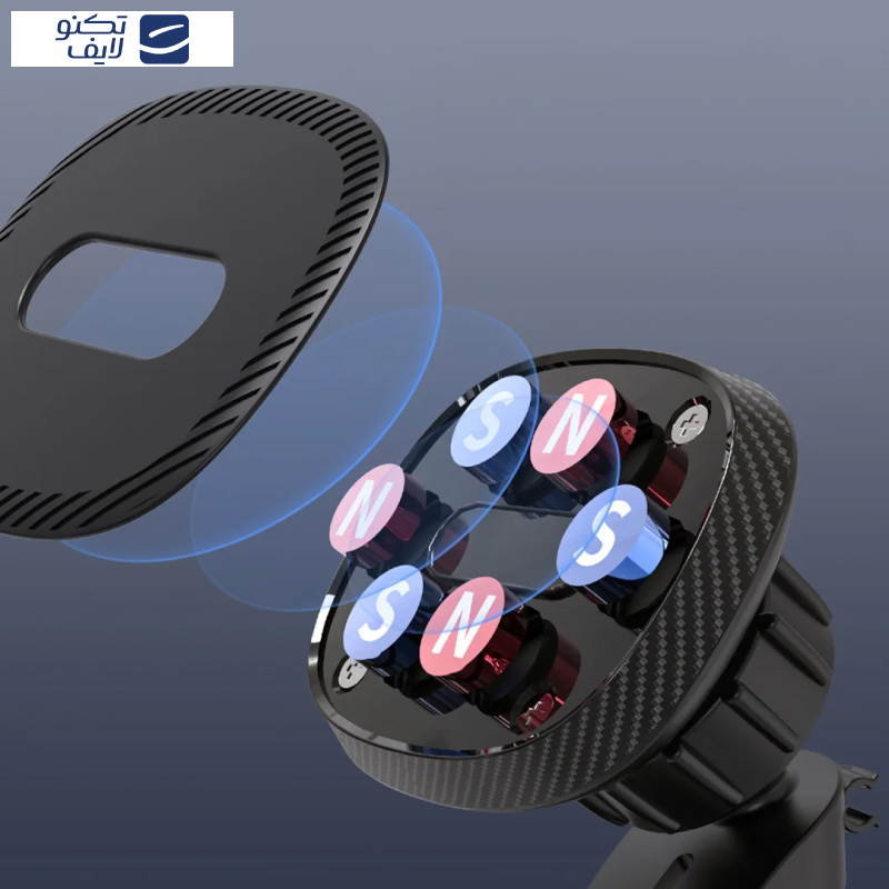 پایه نگهدارنده گوشی موبایل پاوا مدل PW-CH216RM-BK پایه نگهدارنده گوشی موبایل پاوا مدل PW-CH216RM-BK