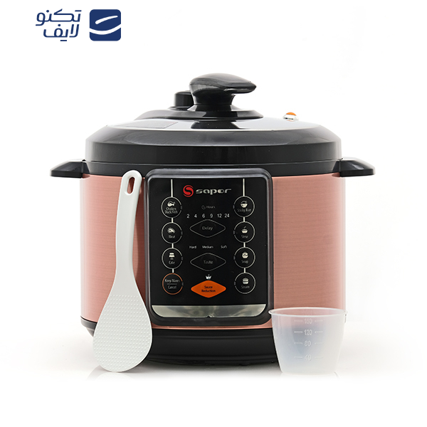 زودپز ساپر مدل SEPC-510 گنجایش 5 لیتر زودپز ساپر مدل SEPC-510 گنجایش 5 لیتر