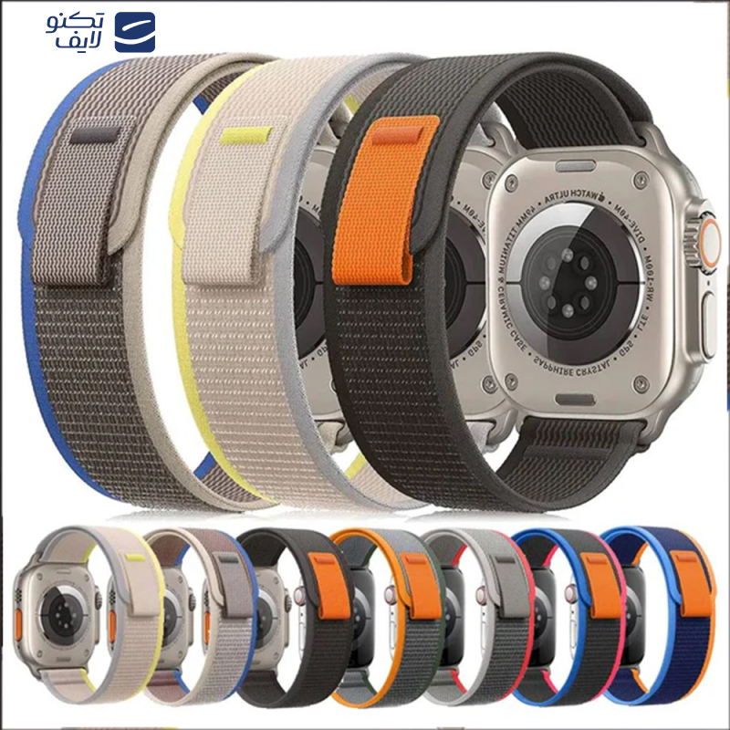 بند والکری مدل Trail Loop Strap مناسب برای اپل واچ سری 10 سایز 46 میلی متری بند والکری مدل Trail Loop Strap مناسب برای اپل واچ سری 10 سایز 46 میلی متری