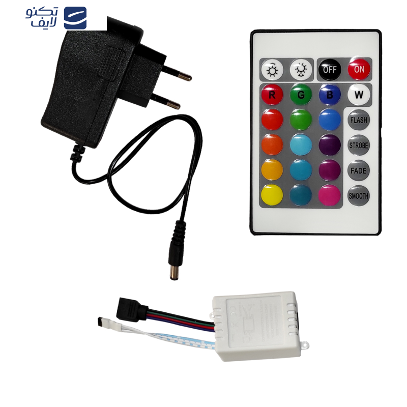 ریسه ال ای دی مدل SMD-5m به همراه ریموت کنترل ریسه ال ای دی مدل SMD-5m به همراه ریموت کنترل