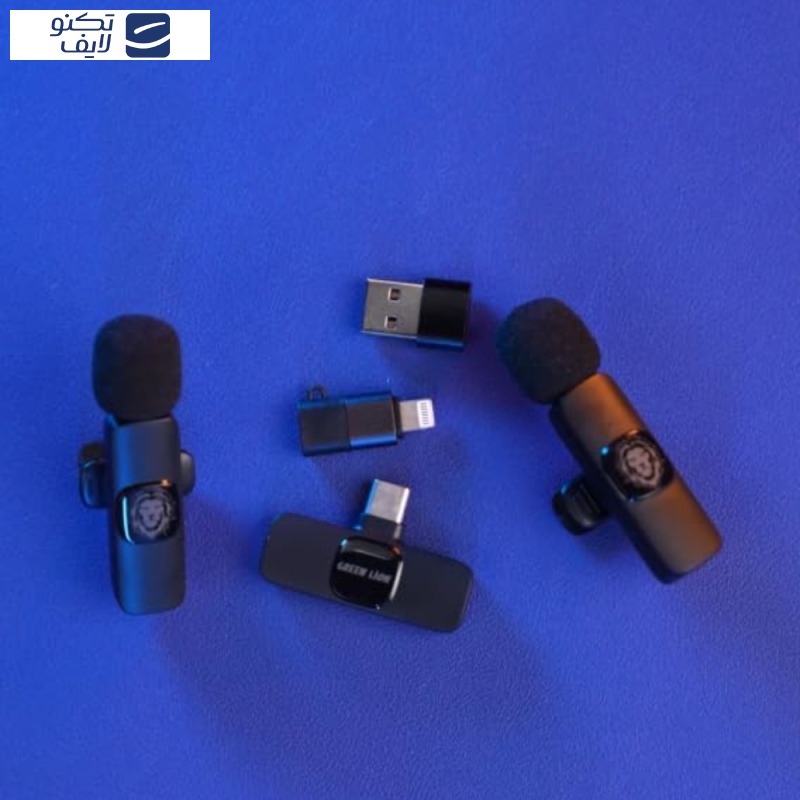 میکروفن یقه ای گرین لاین مدل DualMic میکروفن یقه ای گرین لاین مدل DualMic