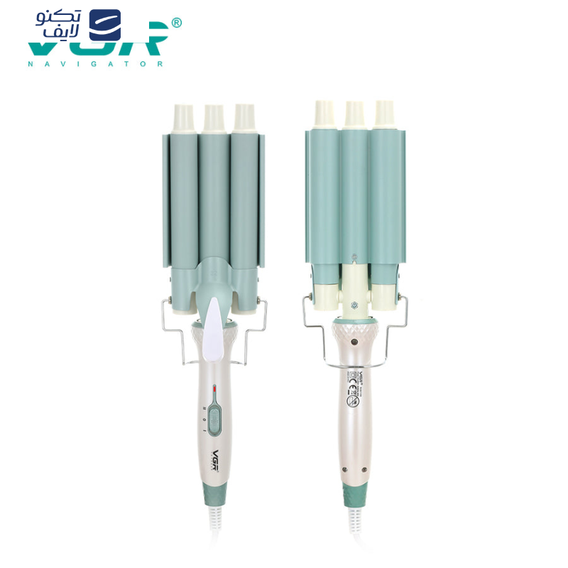 فر کننده و حالت دهنده مو وی جی ار مدل V-595 فر کننده و حالت دهنده مو وی جی ار مدل V-595