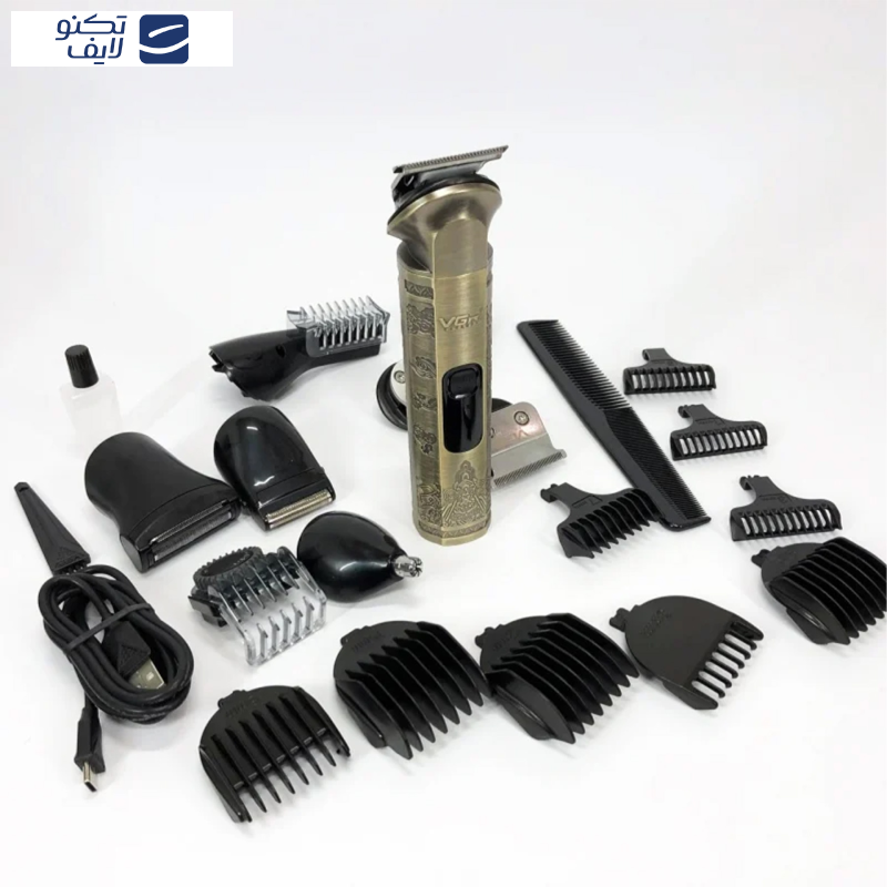 ست ماشین اصلاح موی صورت و بدن وی جی ار مدل V-110، اصلاح به صورت صفر زن، نمایشگر میزان شارژ، ضد آب، منبع انرژی با باتری قابل شارژ، تکنولوژی اصلاح به صورت برش مستقیم، مدت زمان شارژ 90 دقیقه و مدت زمان استفاده پس از شارژ 180 دقیقه ست ماشین اصلاح موی صورت و بدن وی جی ار مدل V-110، اصلاح به صورت صفر زن، نمایشگر میزان شارژ، ضد آب، منبع انرژی با باتری قابل شارژ، تکنولوژی اصلاح به صورت برش مستقیم، مدت زمان شارژ 90 دقیقه و مدت زمان استفاده پس از شارژ 180 دقیقه