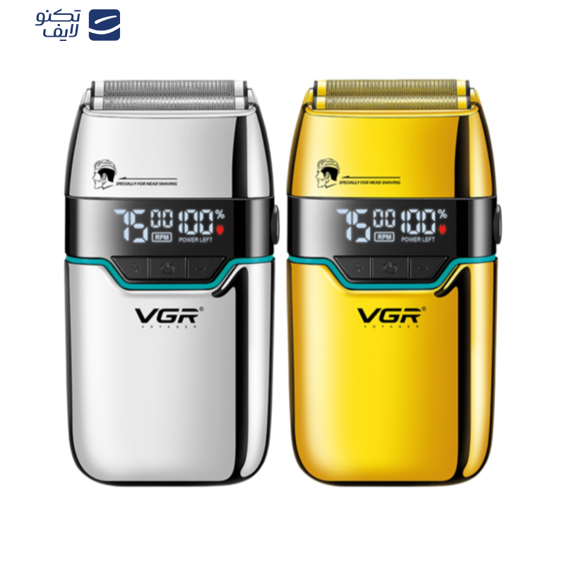 ماشین اصلاح موی صورت شارژی وی جی ار مدل V-350