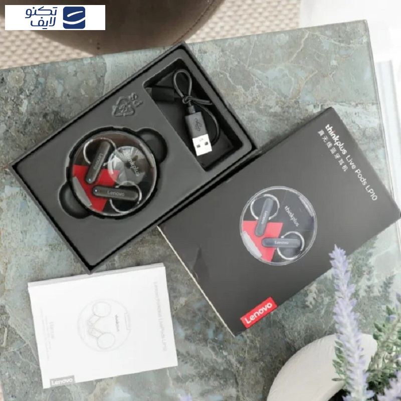 هدست بی سیم لنوو مدل MSY POLT LP10 GARTE  هدست بی سیم لنوو مدل MSY POLT LP10 GARTE