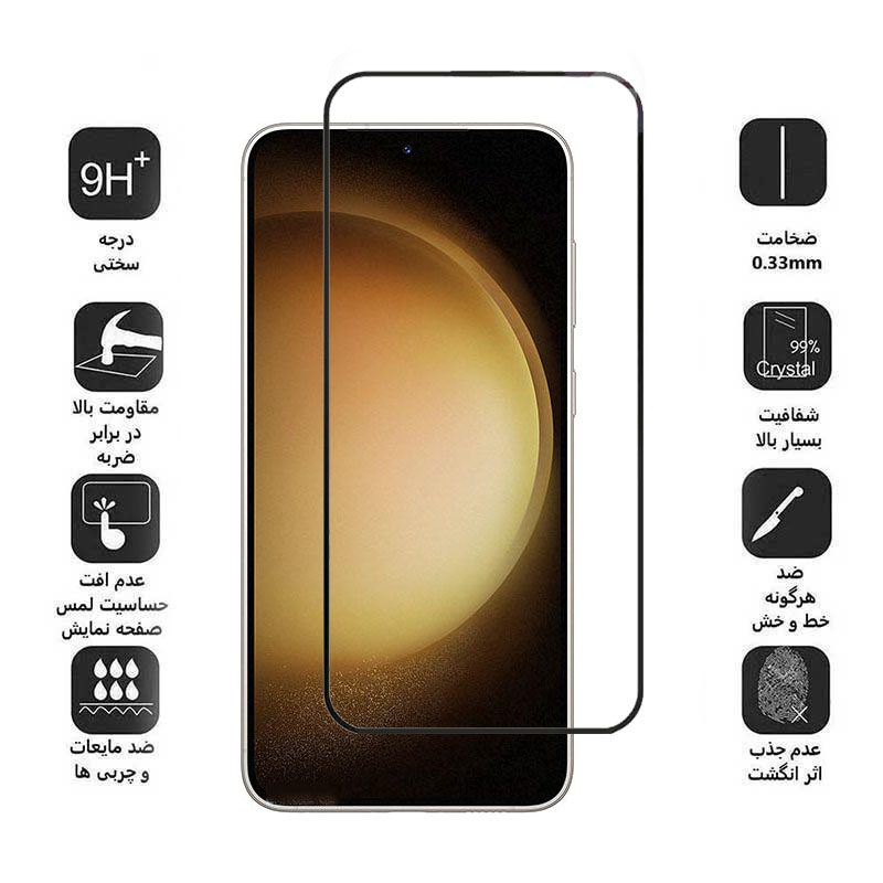 محافظ صفحه نمایش اپیکوی مدل Anti-Static مناسب برای گوشی موبایل سامسونگ Galaxy S23 Plus محافظ صفحه نمایش اپیکوی مدل Anti-Static مناسب برای گوشی موبایل سامسونگ Galaxy S23 Plus