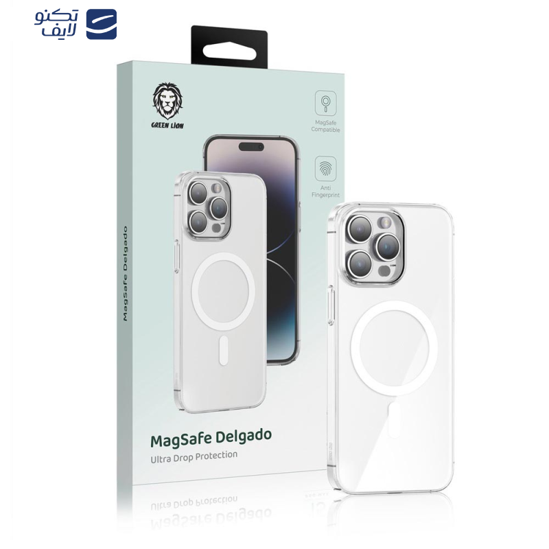 کاور گرین لاین مدل Magsafe Delgado مناسب برای گوشی موبایل اپل iPhone 16 کاور گرین لاین مدل Magsafe Delgado مناسب برای گوشی موبایل اپل iPhone 16