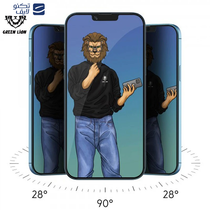 محافظ صفحه نمایش حریم شخصی گرین لاین مدل 9H Steve privacy مناسب برای گوشی موبایل اپل iphone 16 pro max محافظ صفحه نمایش حریم شخصی گرین لاین مدل 9H Steve privacy مناسب برای گوشی موبایل اپل iphone 16 pro max