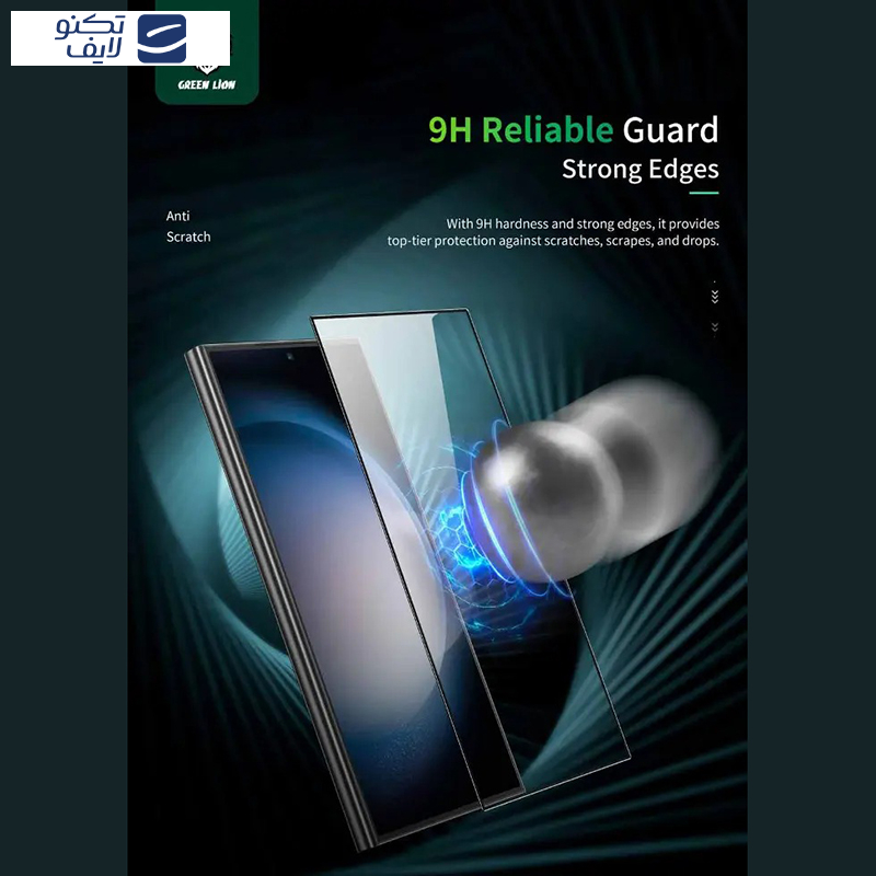 محافظ صفحه نمایش گرین لاین مدل 9H Crystal Shield مناسب برای گوشی موبایل سامسونگ Galaxy S24 Ultra محافظ صفحه نمایش گرین لاین مدل 9H Crystal Shield مناسب برای گوشی موبایل سامسونگ Galaxy S24 Ultra