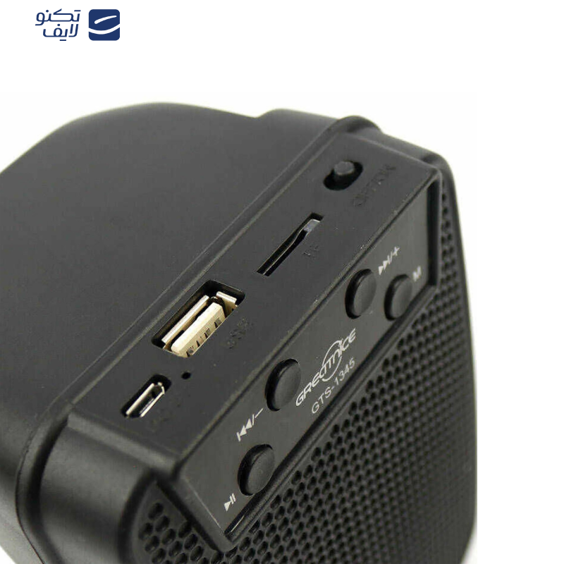 اسپیکر بلوتوثی قابل حمل گریت نایس مدل gts-1345-pta اسپیکر بلوتوثی قابل حمل گریت نایس مدل gts-1345-pta