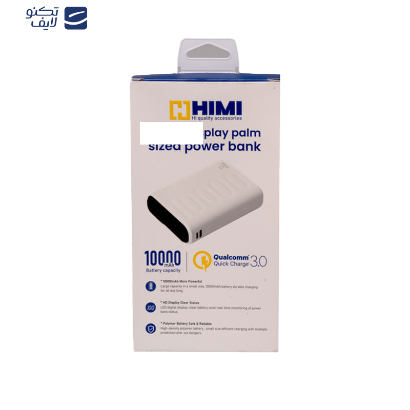 پاوربانک هیمی مدل Volta Max ظرفیت 10000 میلی آمپر ساعت پاوربانک هیمی مدل Volta Max ظرفیت 10000 میلی آمپر ساعت