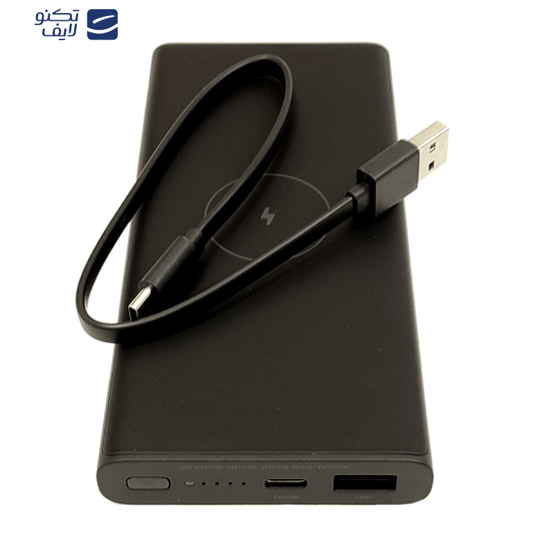 پاوربانک وایرلس شیائومی مدل WPB15PDZM ظرفیت 10000 میلی آمپر ساعت  پاوربانک وایرلس شیائومی مدل WPB15PDZM ظرفیت 10000 میلی آمپر ساعت