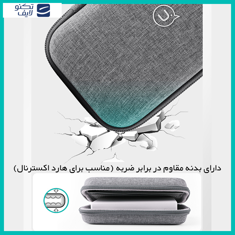 کیف هارد اکسترنال یوسمز مدل US-ZB263 کیف هارد اکسترنال یوسمز مدل US-ZB263