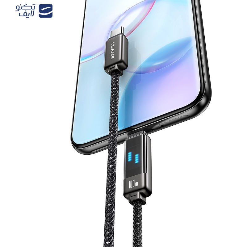کابل USB-C یوسمز مدل sj744 طول 1.2 متر کابل USB-C یوسمز مدل sj744 طول 1.2 متر