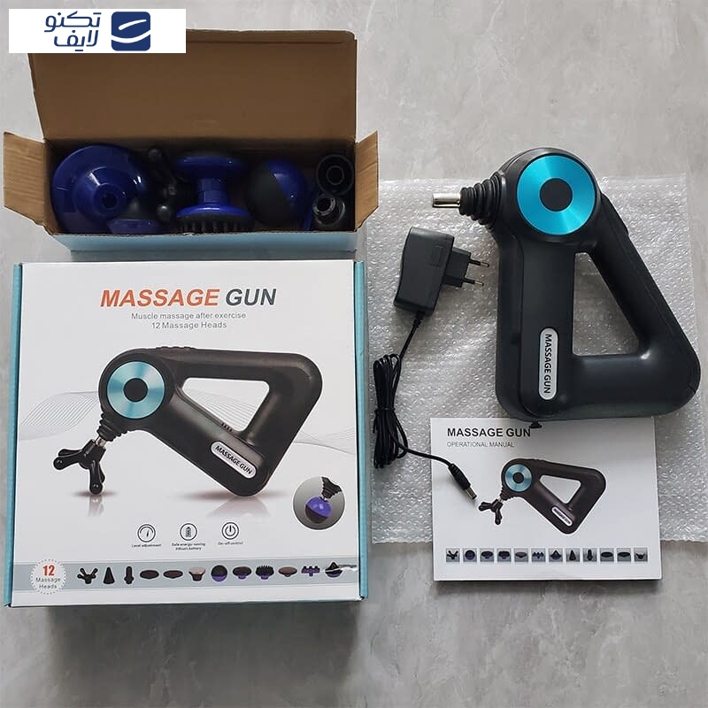 ماساژور برقی مدل GUN 12 IN 1 ماساژور برقی مدل GUN 12 IN 1