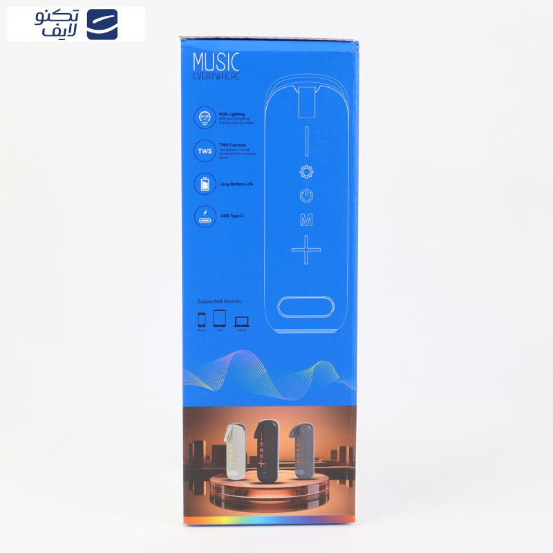 اسپیکر بلوتوثی قابل حمل ویسمی مدل WS-Y5 اسپیکر بلوتوثی قابل حمل ویسمی مدل WS-Y5