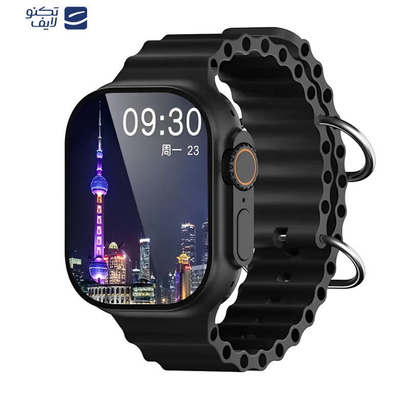 ساعت هوشمند مدل WS 75 ULTRA 2 دارای قابلیت های کنترل سطح اکسیژن خون، کنترل موسیقی (Music Player)، صفحه نمایش لمسی، صفحه نمایش رنگی، قابلیت تغییر طرح ساعت یا تم بند سیلیکون ساعت هوشمند مدل WS 75 ULTRA 2 دارای قابلیت های کنترل سطح اکسیژن خون، کنترل موسیقی (Music Player)، صفحه نمایش لمسی، صفحه نمایش رنگی، قابلیت تغییر طرح ساعت یا تم بند سیلیکون