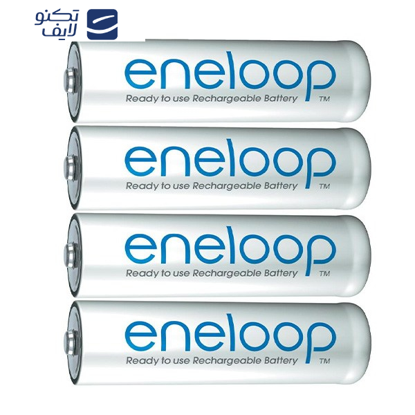 باتری قلمی قابل شارژ پاناسونیک مدل Eneloop BK-3MCCE/4BT بسته 4 عددی