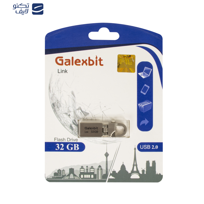 فلش مموری گلکسبیت مدل Link ظرفیت 32 گیگابایت فلش مموری گلکسبیت مدل Link ظرفیت 32 گیگابایت