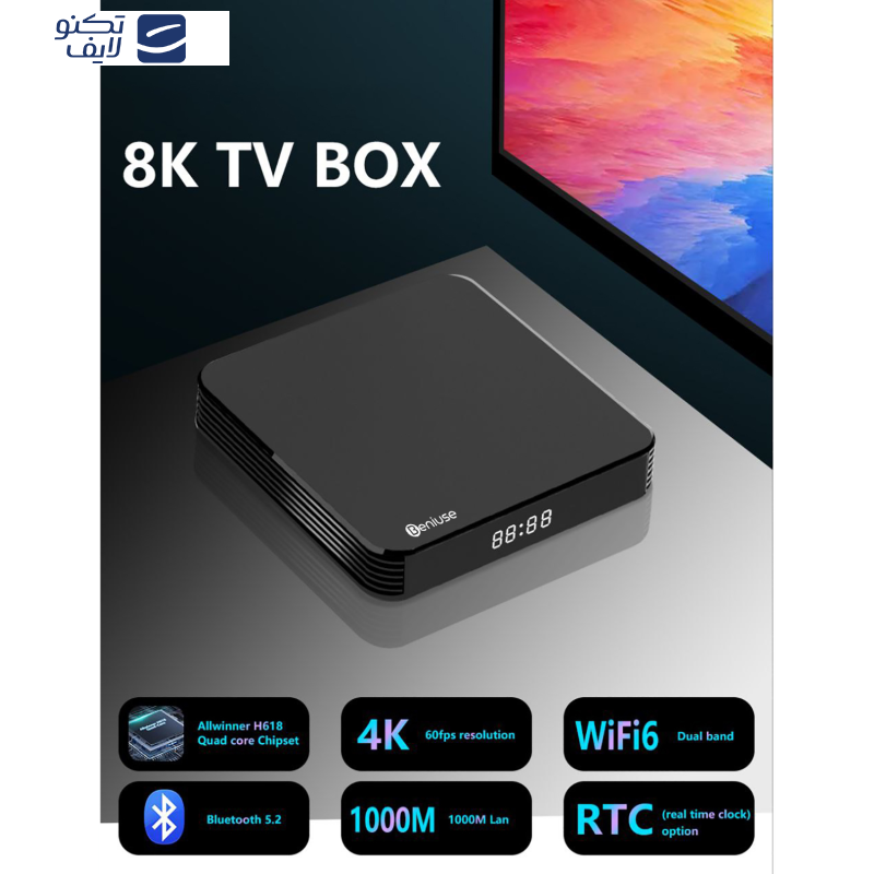 اندروید باکس بنیوس مدل BE-AB01 اندروید باکس بنیوس مدل BE-AB01