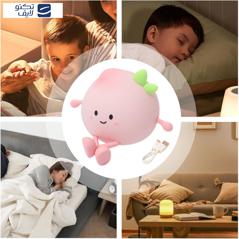 چراغ خواب کودک مدل هلو